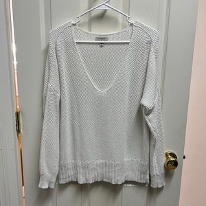 Size small, lucky brand white sweater.